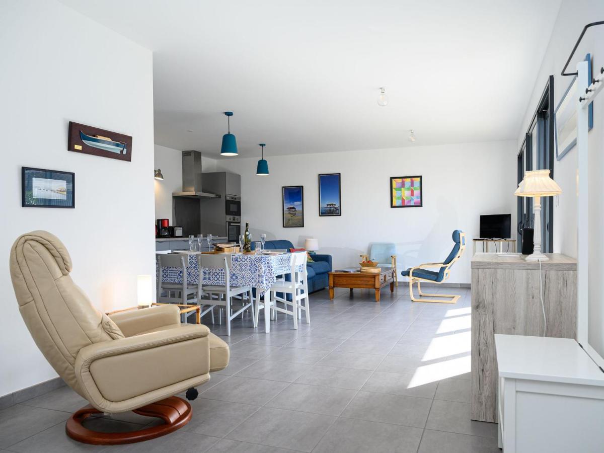 Maison Moderne Pres Plage Aiguillon - 2 Chambres, Terrasse, Jardin, Parking - Calme Et Confort - Fr-1-420-63 Arcachón Exterior foto