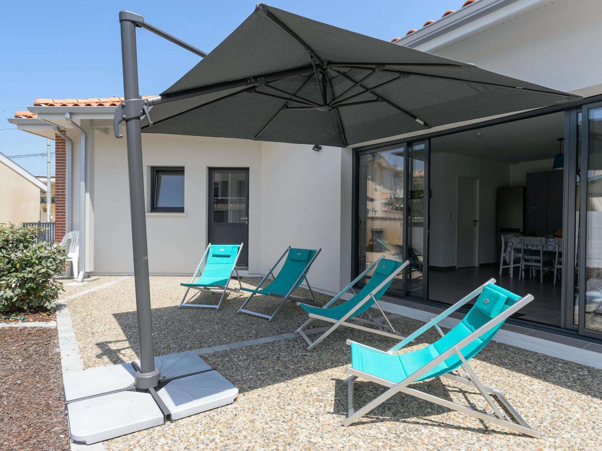 Maison Moderne Pres Plage Aiguillon - 2 Chambres, Terrasse, Jardin, Parking - Calme Et Confort - Fr-1-420-63 Arcachón Exterior foto
